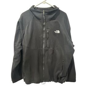 The North Face Jacket Adult XL Black Long Sleeve Fleece Cinch Waist Outdoors